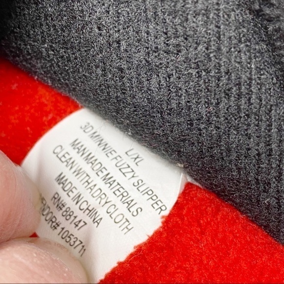 Disney Minnie Mouse Slippers Women’s L/XL - Picture 6 of 6